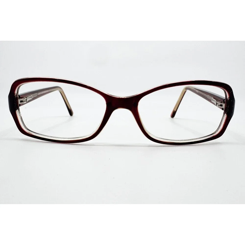 Legacy Eyeglasses Womens Burgundy Rectangular Frame 54-16-135 1011 BU
